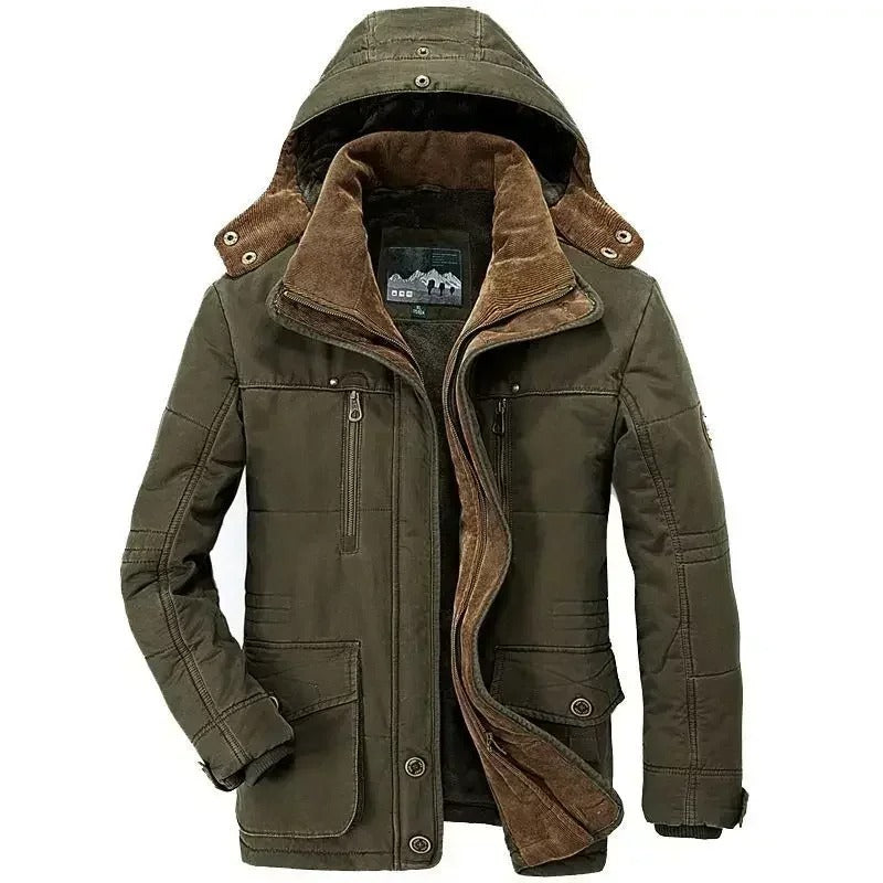 Men's Insulated Winter Jacket for Cold Weather Protection