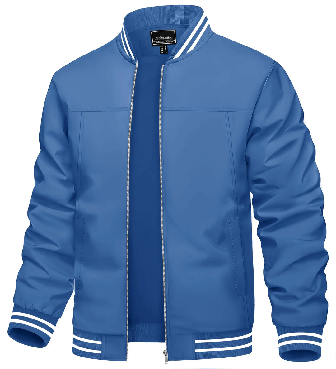 Men's Lightweight Full Zip Windbreaker Jacket