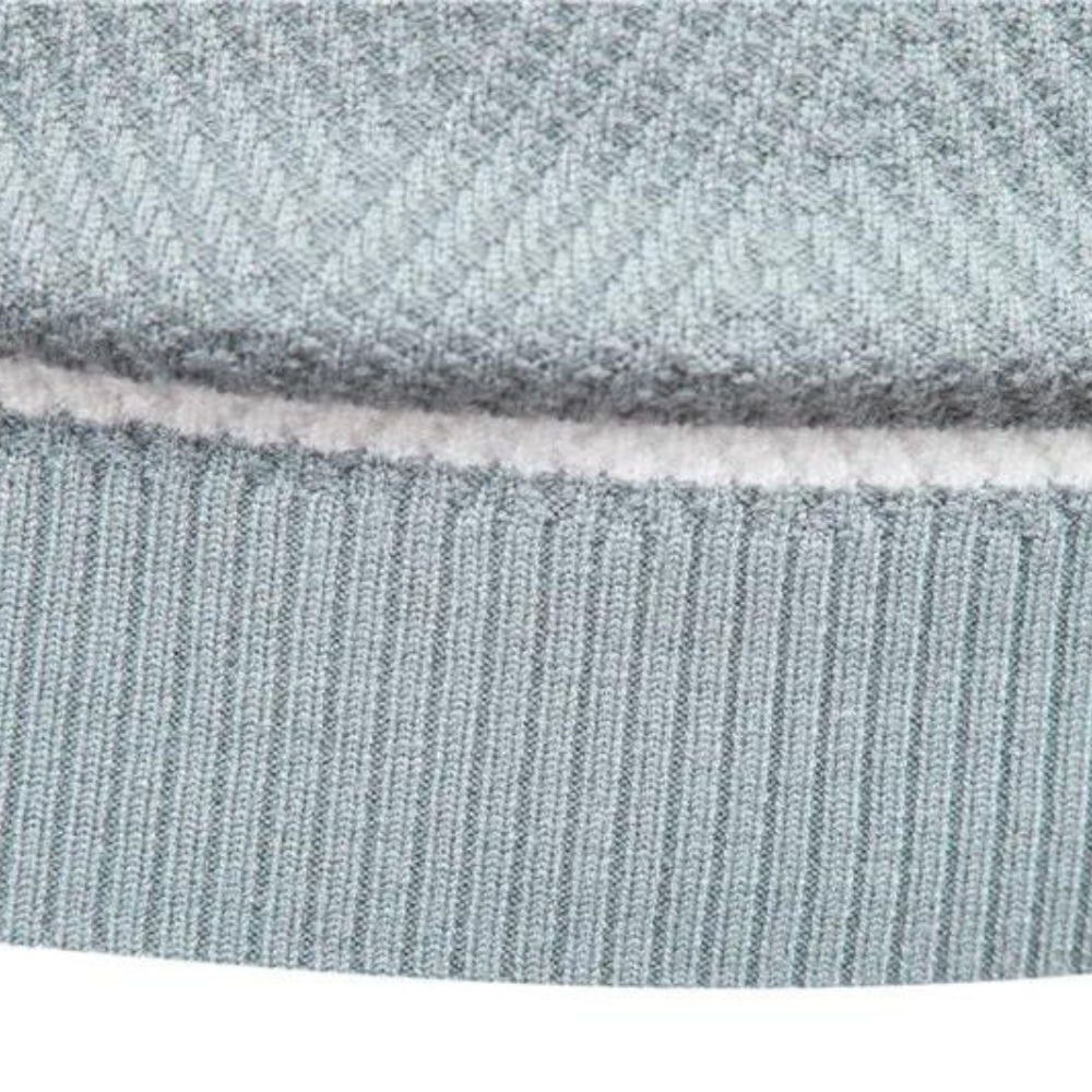 Men's coarse knit sweater
