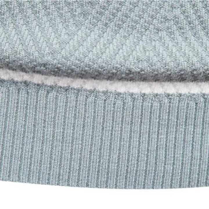 Men's coarse knit sweater