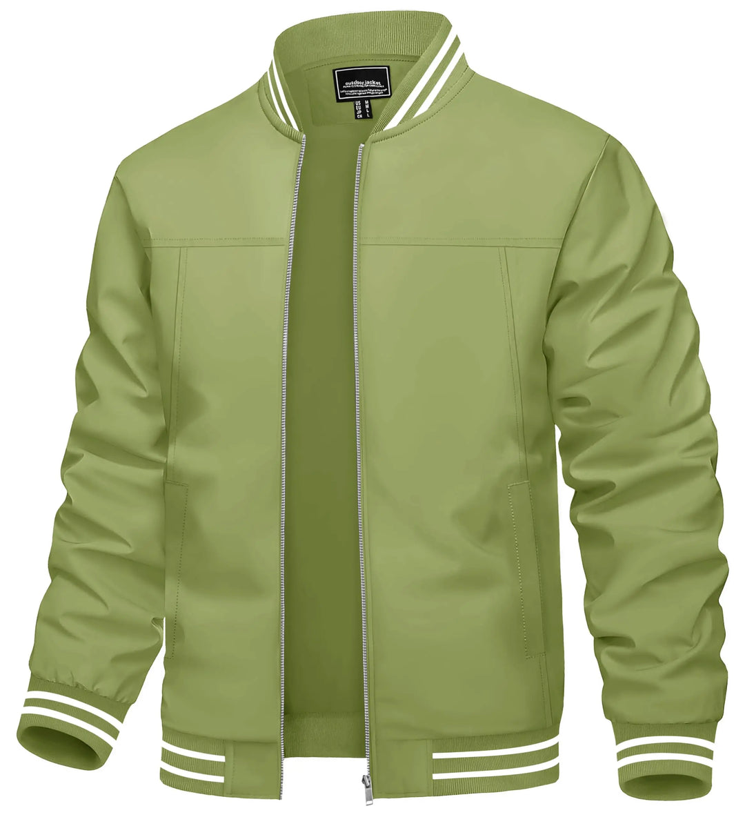 Men's Lightweight Full Zip Windbreaker Jacket