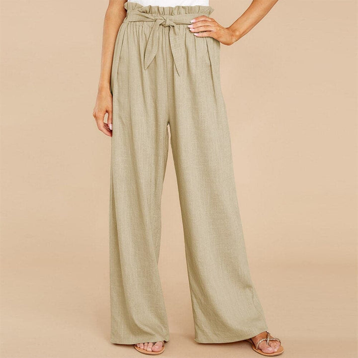 Women's Elegant High-Waisted Wide Leg Pants