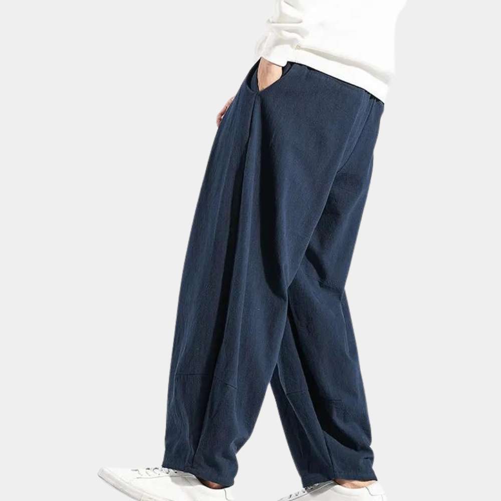 Men's Relaxed Fit Comfortable Leisure Pants for Everyday Wear