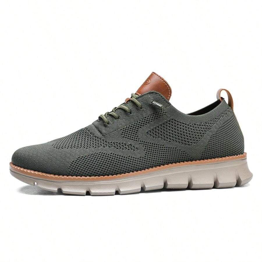Men's Green Urban Comfort Sneakers