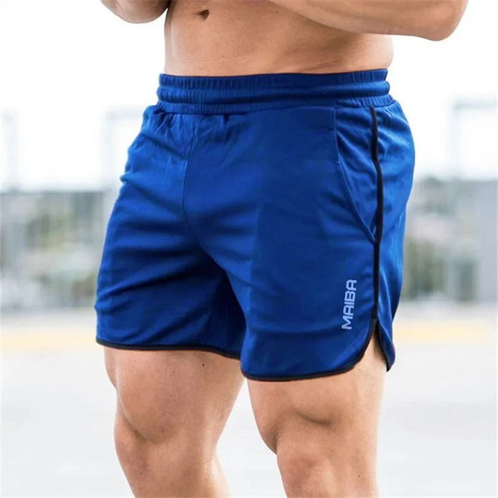 Men's Slim-Fit Elastic Swim Trunks