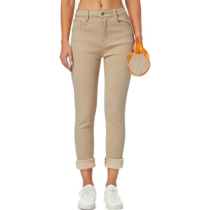 Hannah | Women's Fleece-Lined Winter Thermal Jeans