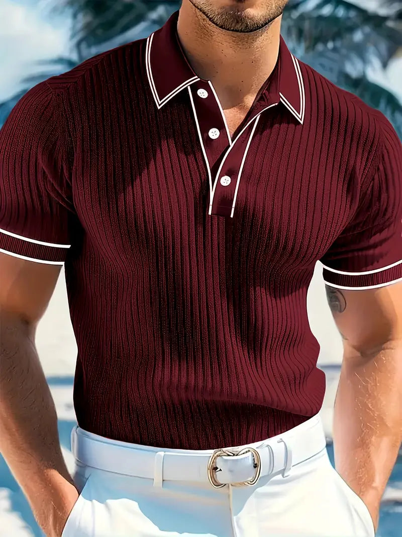 Men's Slim-Fit Polo Shirt