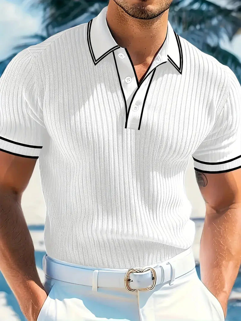 Men's Slim-Fit Polo Shirt