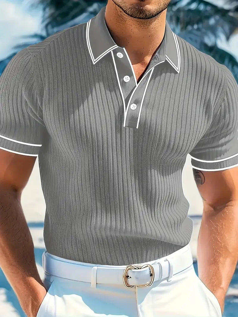 Men's Slim-Fit Polo Shirt