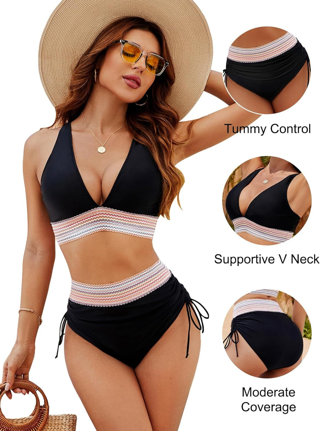Sophia | Women's Tummy Control Bikini Set