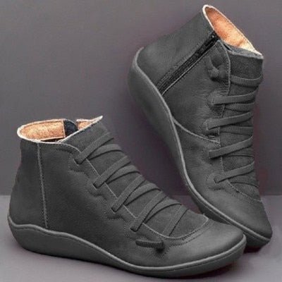 Women's Water-Resistant Ankle Boots for All Weather Conditions