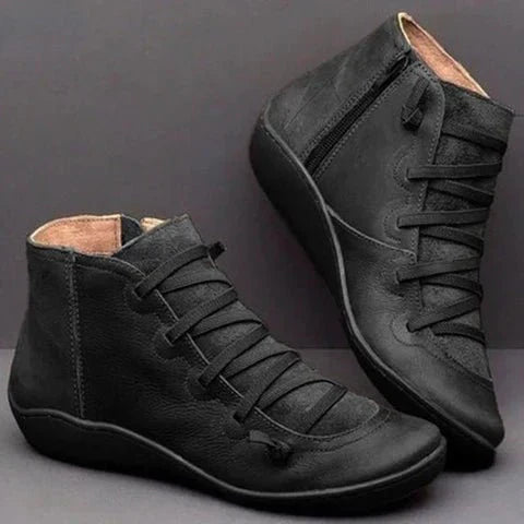 Women's Water-Resistant Ankle Boots for All Weather Conditions