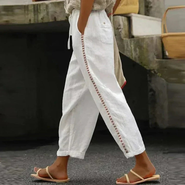 Solea | Women's Boho Summer Printed Trousers