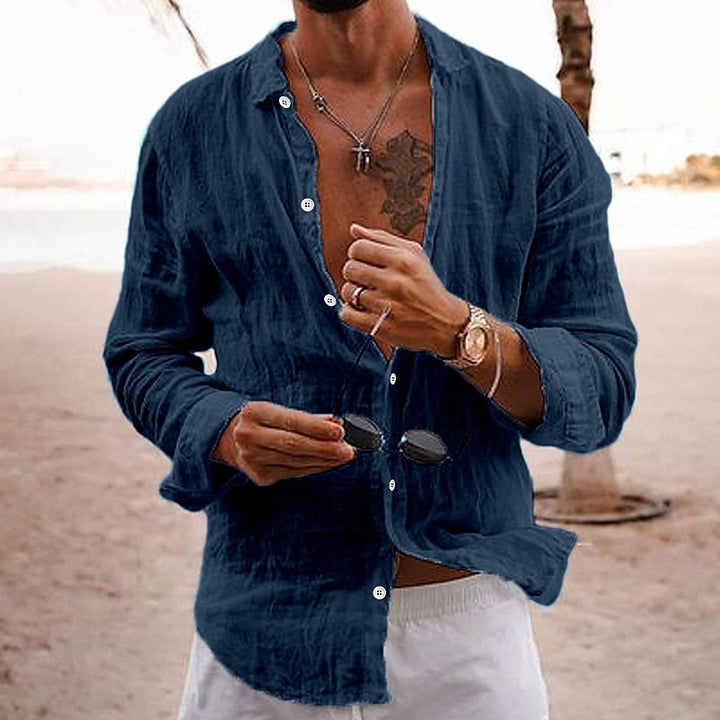 Francesco | Men's Lightweight Breathable Cotton Summer Shirt