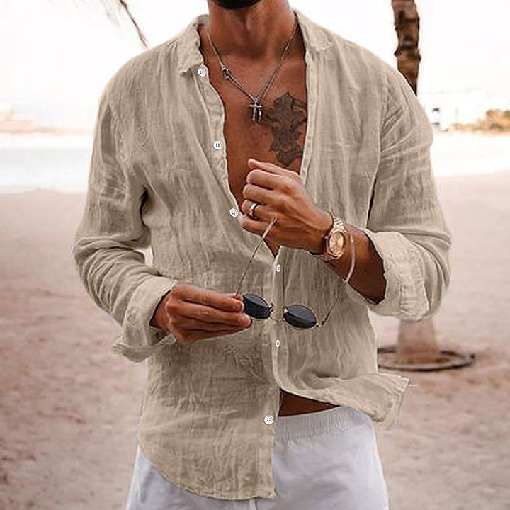 Francesco | Men's Lightweight Breathable Cotton Summer Shirt