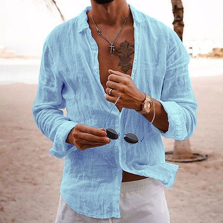 Francesco | Men's Lightweight Breathable Cotton Summer Shirt