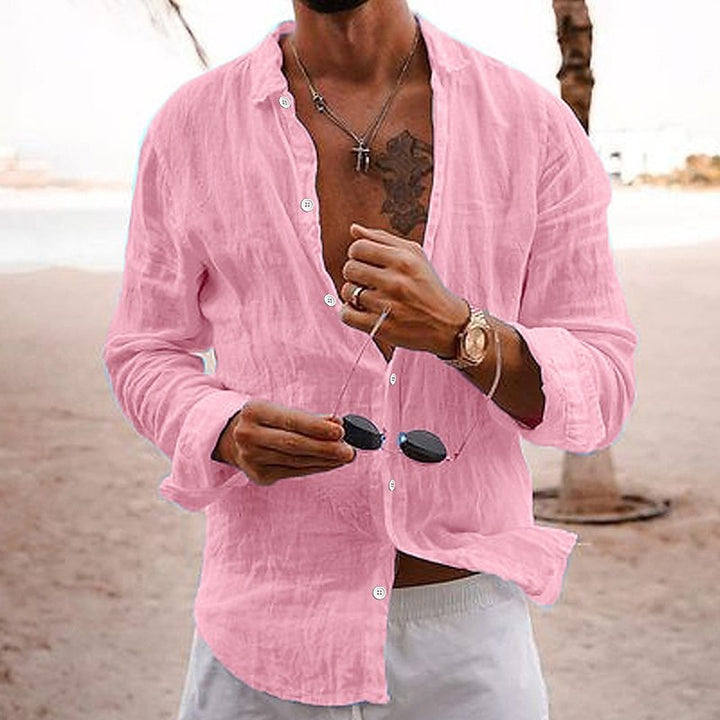 Francesco | Men's Lightweight Breathable Cotton Summer Shirt