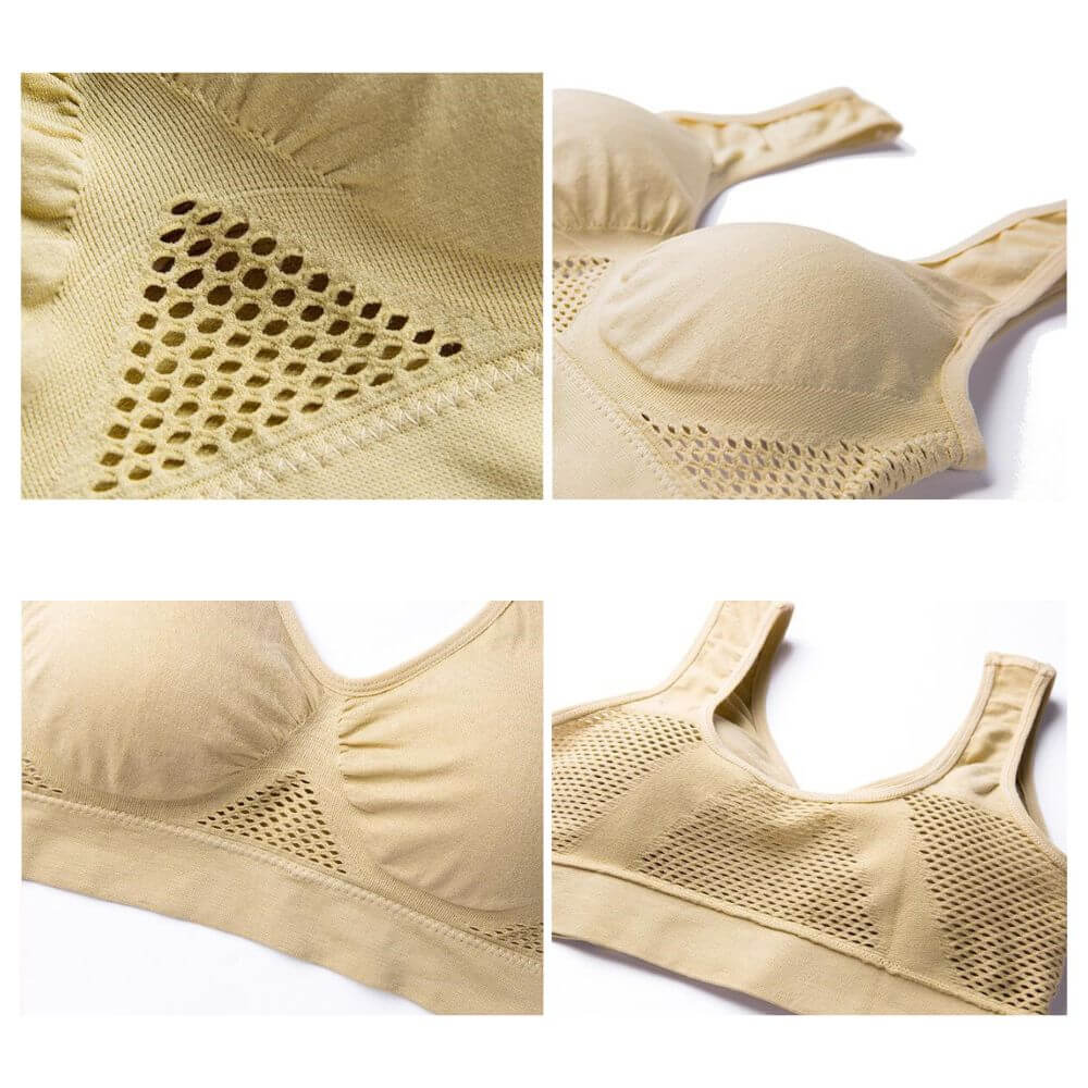 Sofia | Women's Breathable Mesh Sports Bra