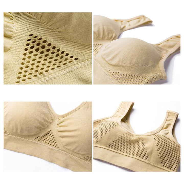 Sofia | Women's Breathable Mesh Sports Bra