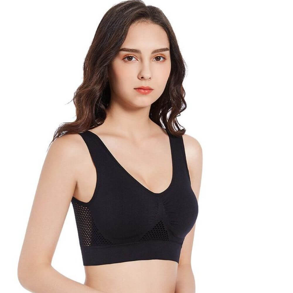 Sofia | Women's Breathable Mesh Sports Bra