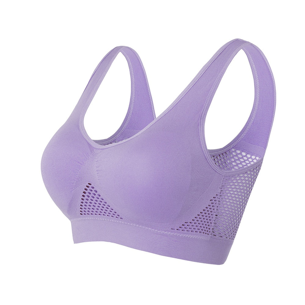 Sofia | Women's Breathable Mesh Sports Bra