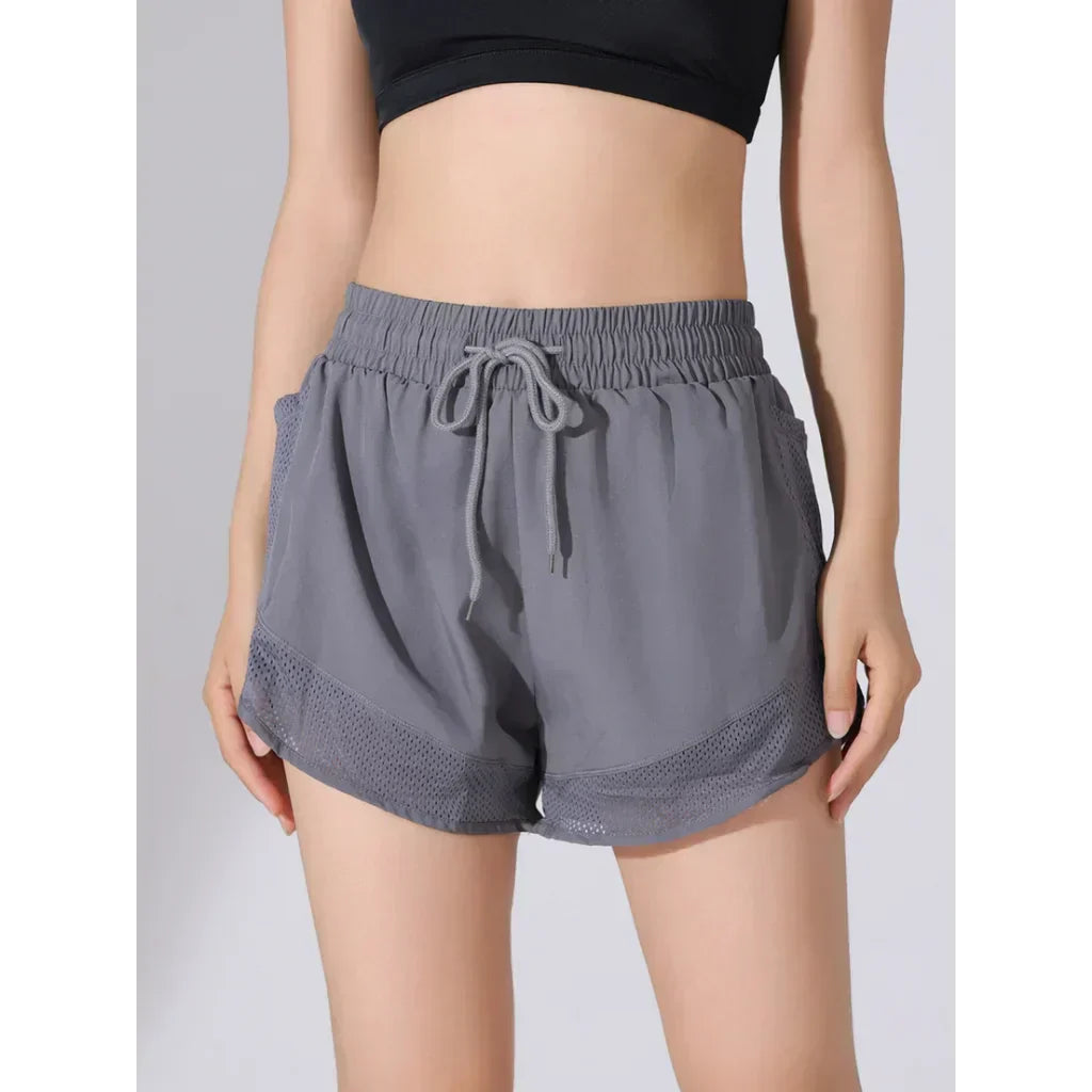 Mira | Women's Breathable Quick-Drying High-Waist Fitness Shorts