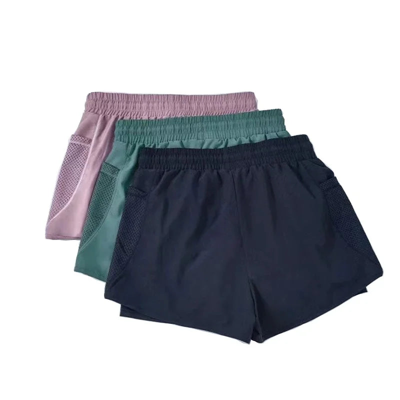 Mira | Women's Breathable Quick-Drying High-Waist Fitness Shorts