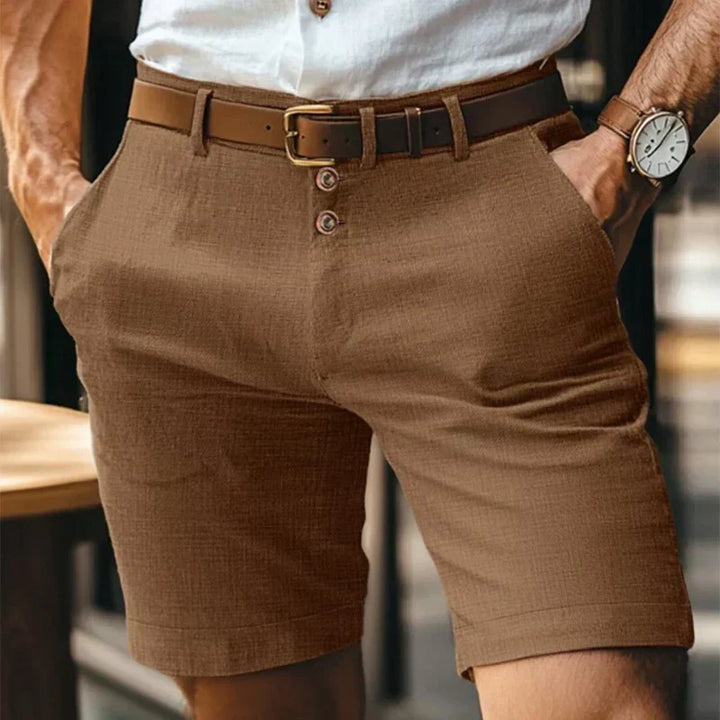 Lennart | Men's Breathable Vintage Slim-Fit Summer Shorts