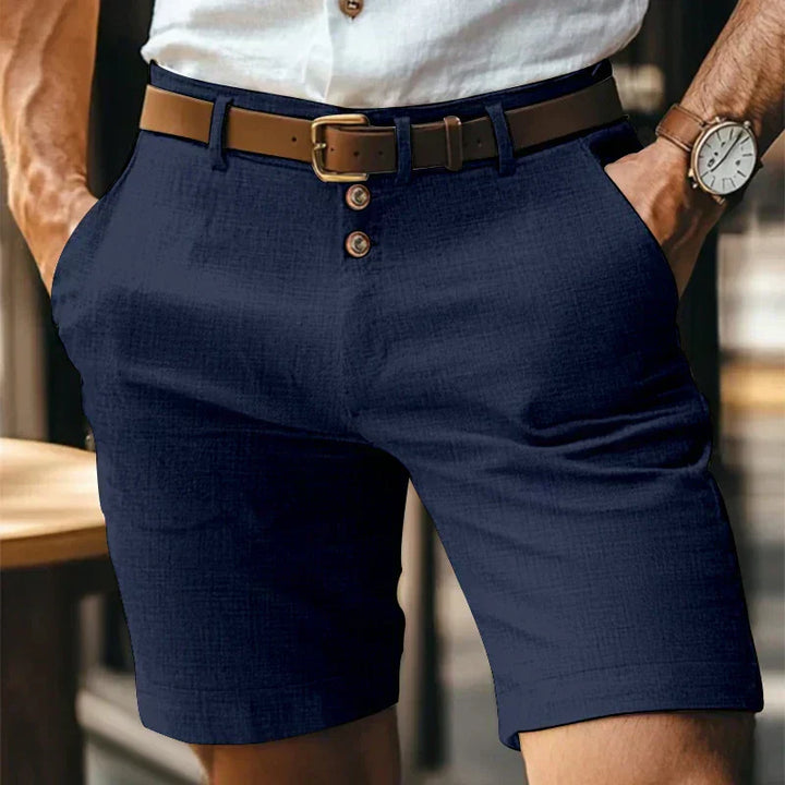 Lennart | Men's Breathable Vintage Slim-Fit Summer Shorts