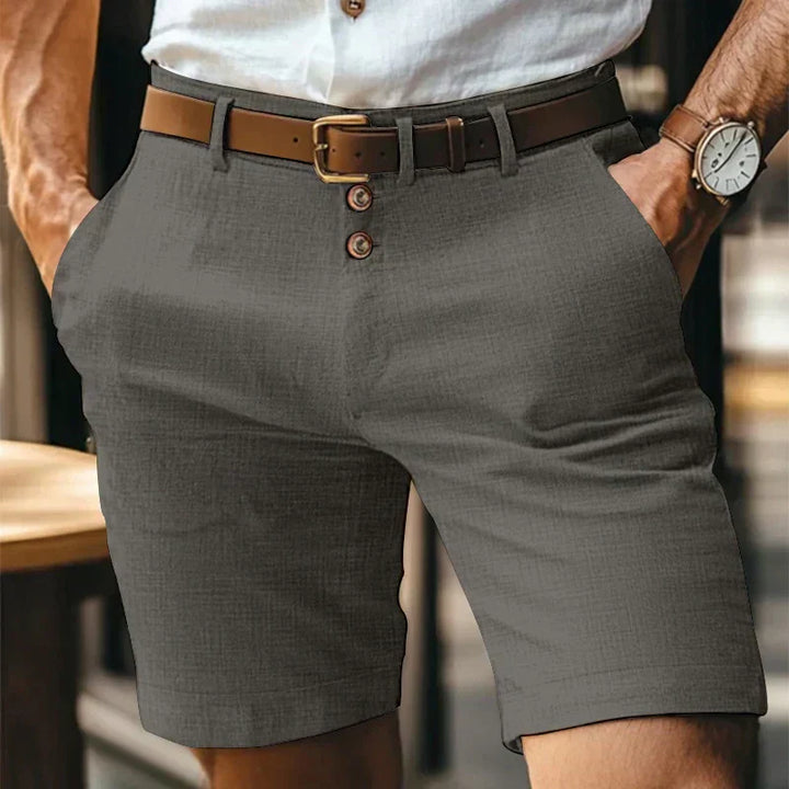Lennart | Men's Breathable Vintage Slim-Fit Summer Shorts