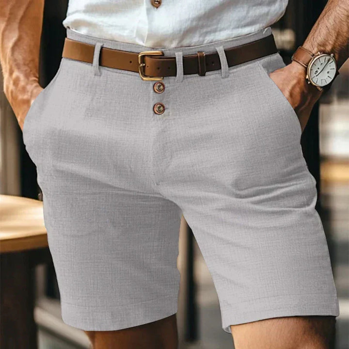Lennart | Men's Breathable Vintage Slim-Fit Summer Shorts