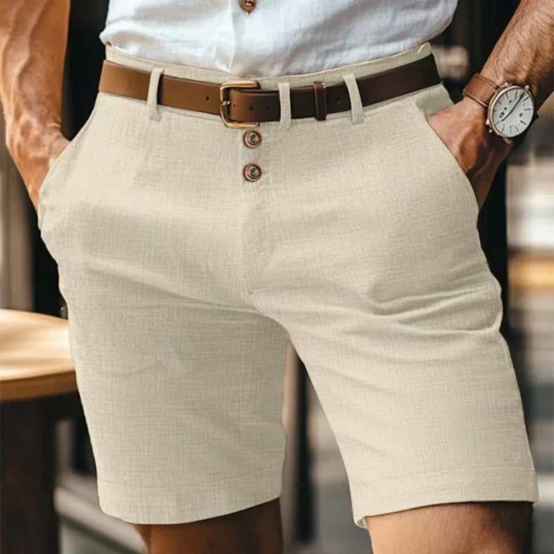 Lennart | Men's Breathable Vintage Slim-Fit Summer Shorts