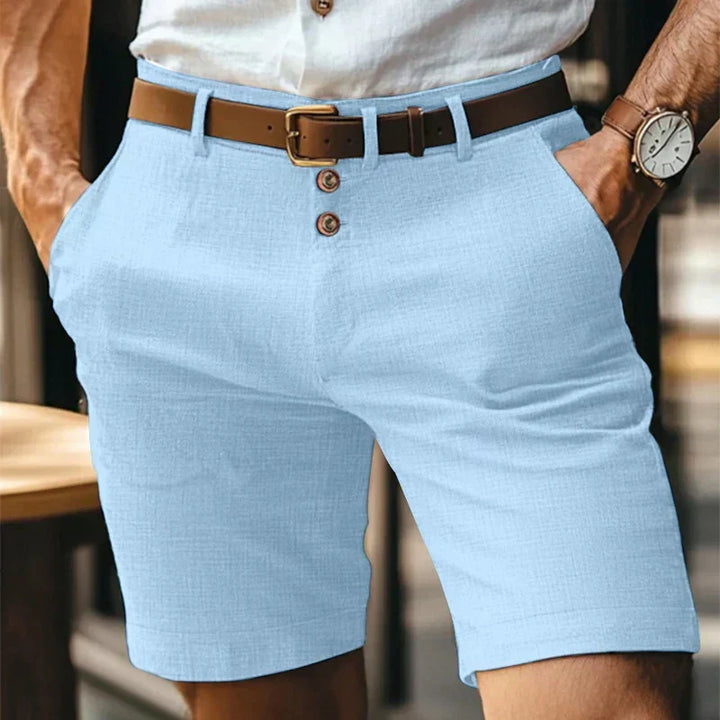 Lennart | Men's Breathable Vintage Slim-Fit Summer Shorts