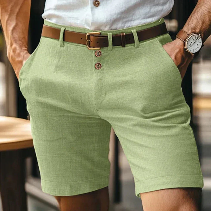 Lennart | Men's Breathable Vintage Slim-Fit Summer Shorts