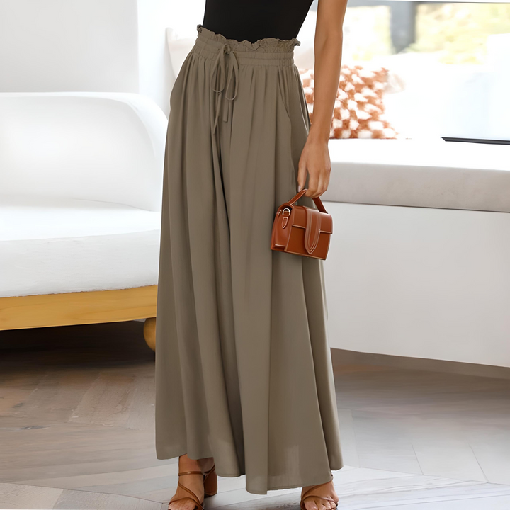 Women's Effortlessly Chic Classic Wide Leg Pants