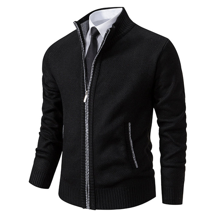 Men's Zip-Up Cardigan for Stylish Comfort and Versatility