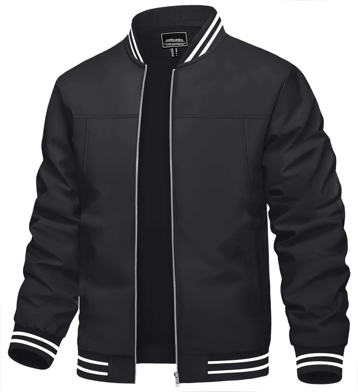 Men's Lightweight Full Zip Windbreaker Jacket