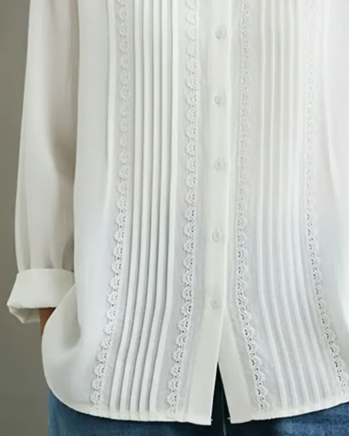 Women's Button-Down Long Sleeve Blouse