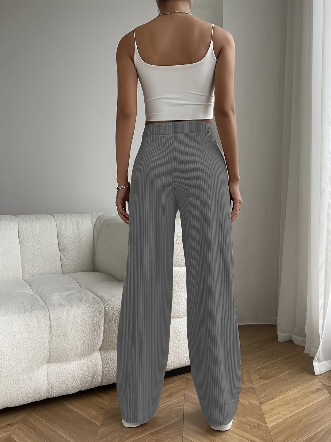 Elara | Women's Casual Corduroy Trousers