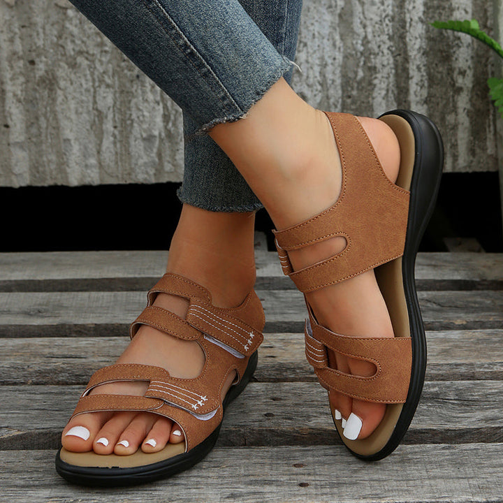 Nina | Women's Casual Sandals with Velcro Closure