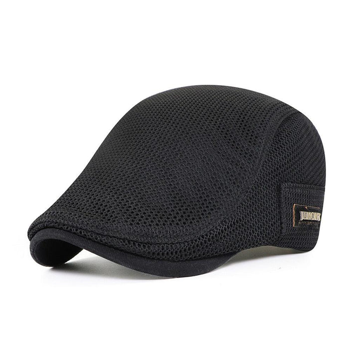 John | Men's Casual Mesh Beret - Breathable Design