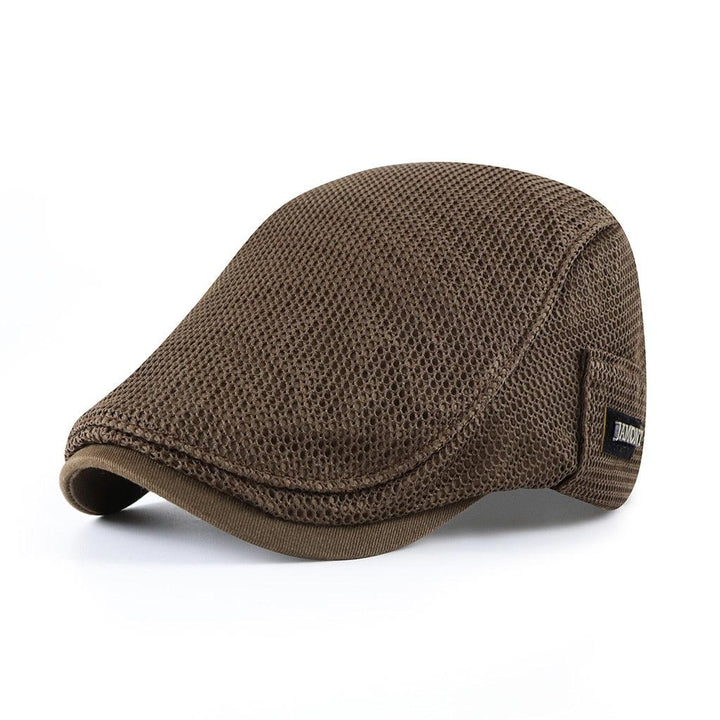 John | Men's Casual Mesh Beret - Breathable Design