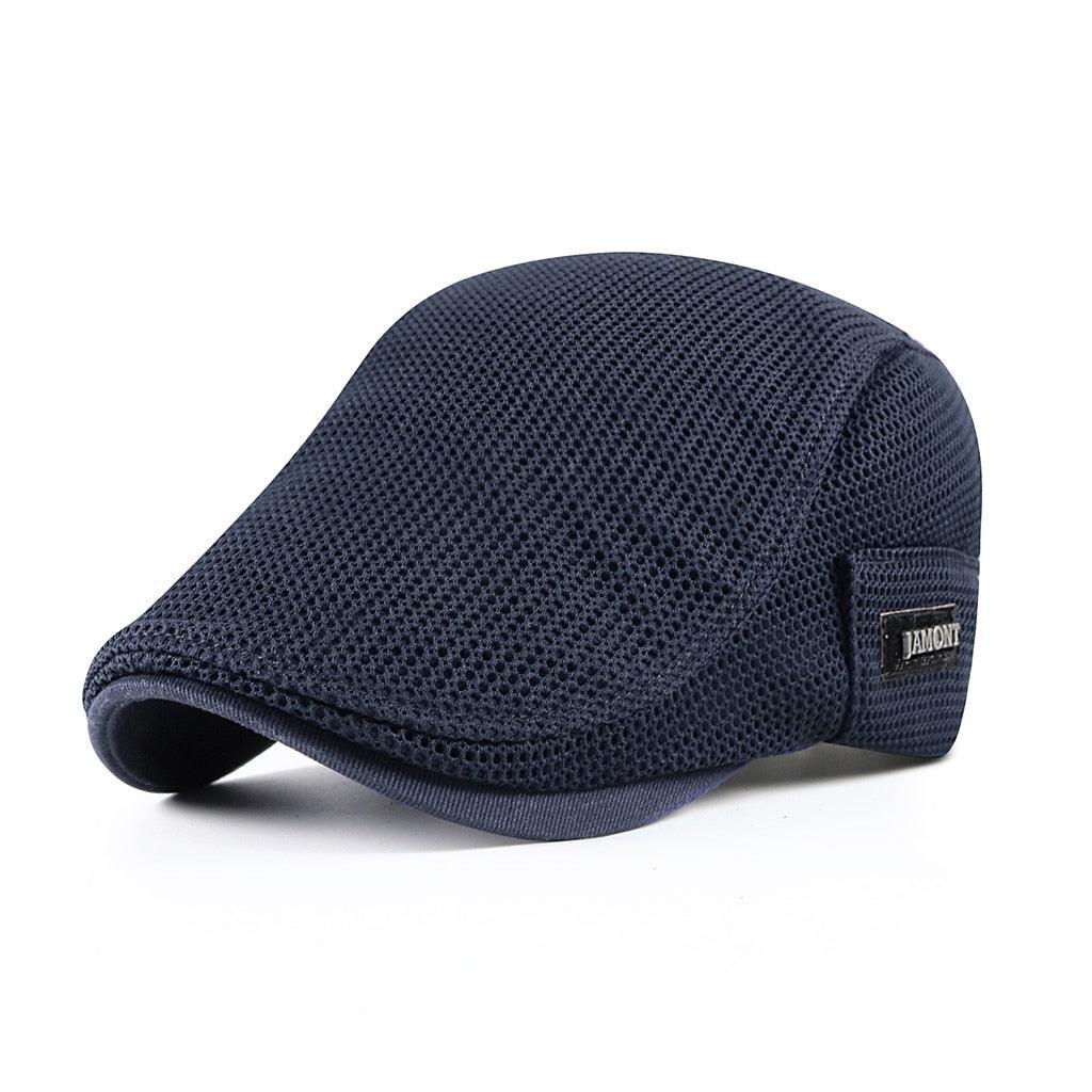 John | Men's Casual Mesh Beret - Breathable Design