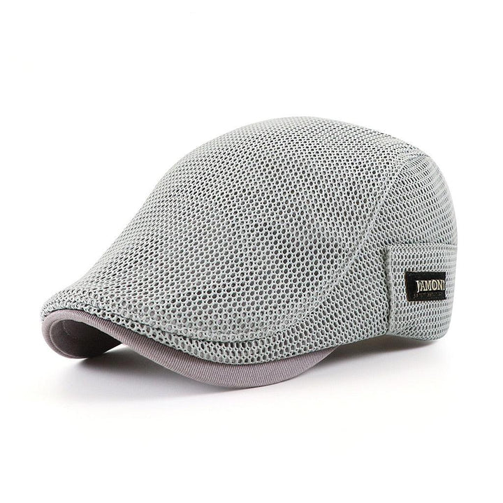 John | Men's Casual Mesh Beret - Breathable Design