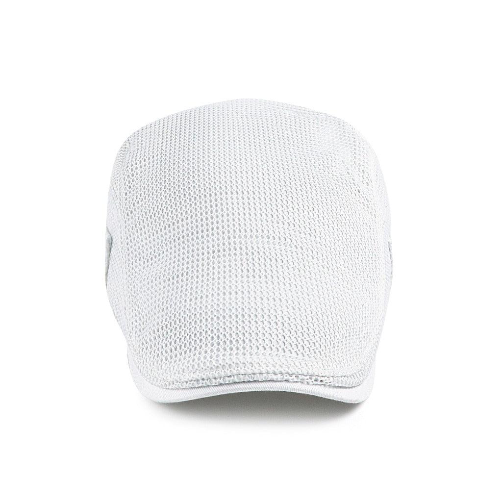 John | Men's Casual Mesh Beret - Breathable Design