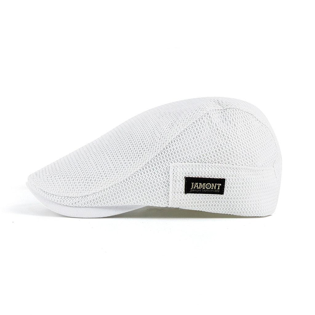 John | Men's Casual Mesh Beret - Breathable Design