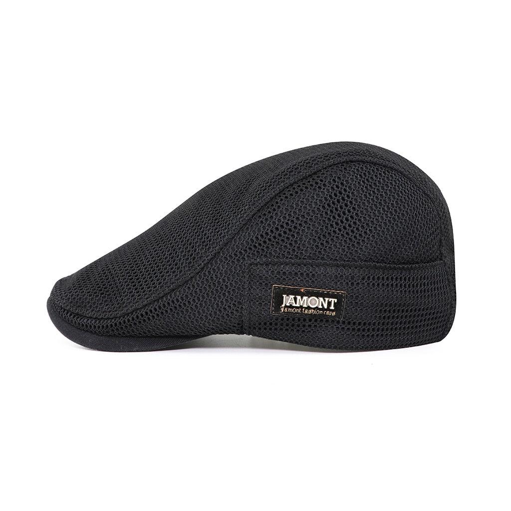 John | Men's Casual Mesh Beret - Breathable Design