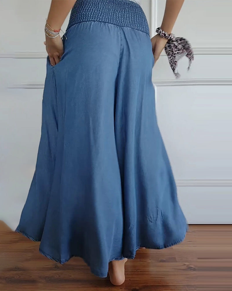 Women's Timeless Elegant Wide Leg Everyday Pants