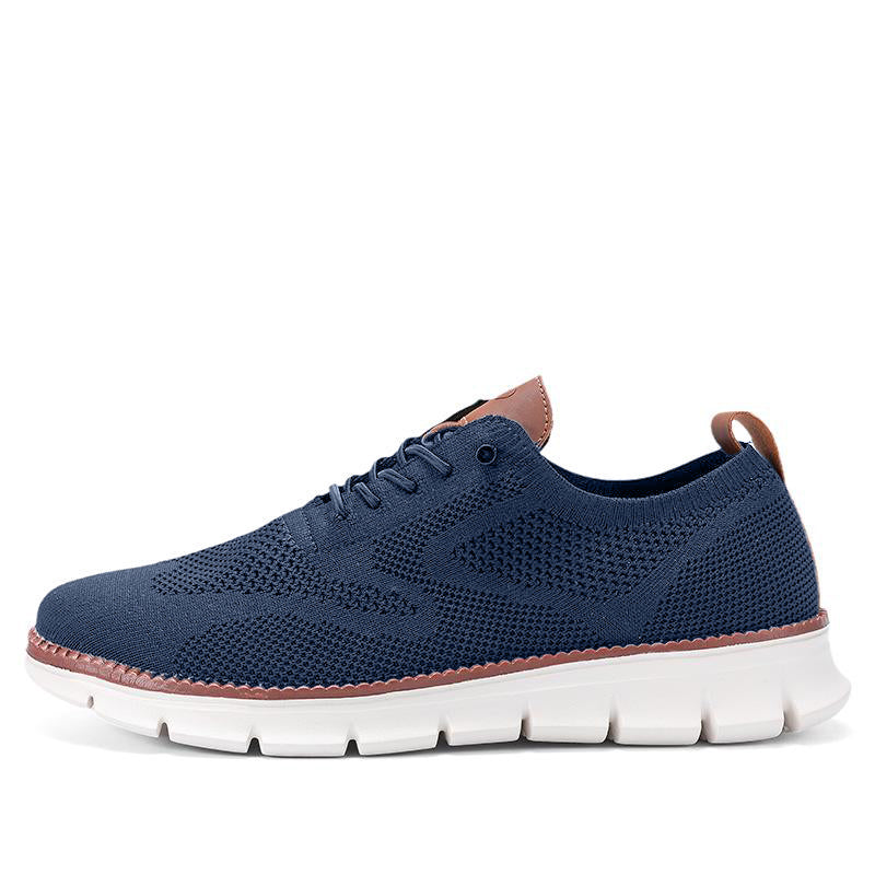 Men's Blue Urban Comfort Sneakers for All-Day Wear