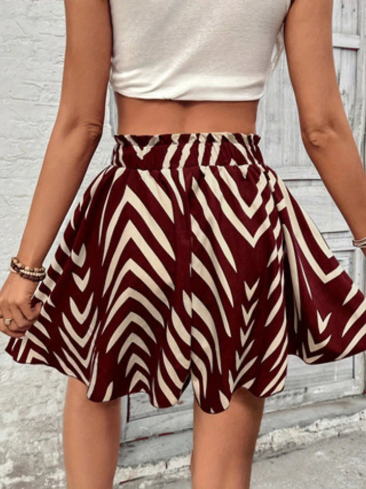 Chloe | Women's High-Waisted Tie Shorts